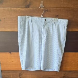 adidas Light Blue Pinstripe Men's Shorts
